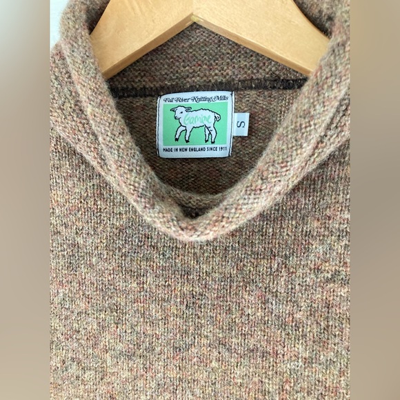 Gamine Workwear Roll Neck Deck Sweater - Picture 2 of 3